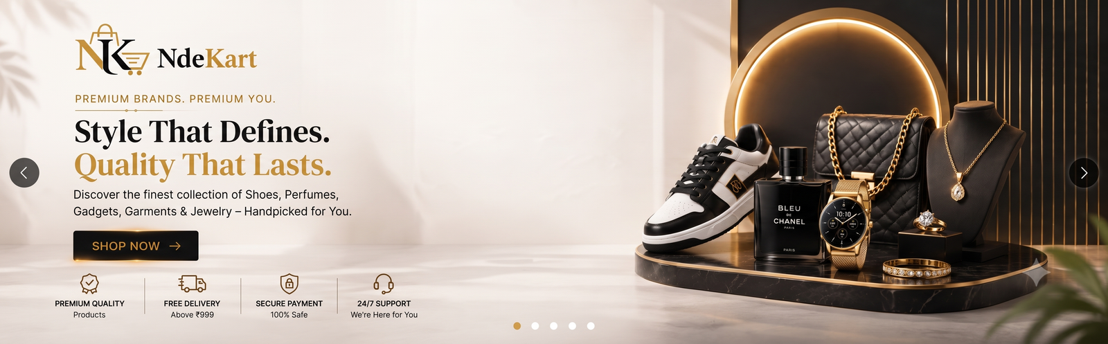 NdeKart Luxury Offers Banner 1